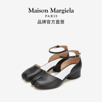 (6-period interest-free) MaisonMargiela Margila Tabi toe shoes cowhide low-heeled sandals women