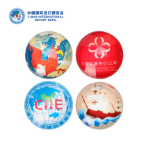 China International Import Expo China Import Expo Chinese and Western Culture Crystal refrigerator sticker Crystal Refrigerator sticker set