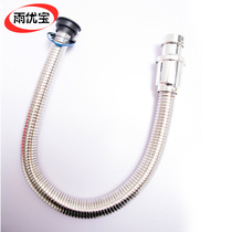  Bathroom toilet sewer pipe Stainless steel mop pool deodorant household washbasin Sewer pipe drain pipe