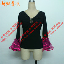 New Morden dance suit square dance womens style blouse national standard dance Latin dance dress SZ09