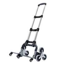 Aluminum alloy pull goods trolley Shopping shopping trolley Climbing stairs Hand trolley Foldable small trailer trolley