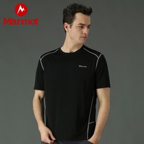 Marmot Groundhog Classic Outdoor Sports Summer Sun Protection UPF50 Anti-UV and breathable men and women speed dry T-shirts