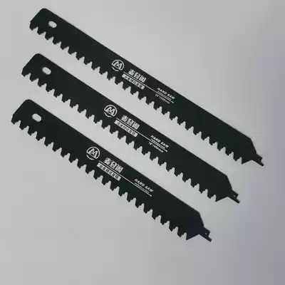 Electric reciprocating saw strip extended saw blade for household saber saw special gas block cutting alloy saw blade chainsaw cutting