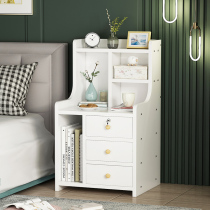 Nordic bedside table bedroom bedside storage cabinet modern simple shelf multi-storey economic lockers small cabinet
