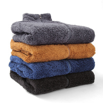 Double-sided fleece sweater for men and women with warm fleece plus velvet thickened winter coral cashmere wool coat