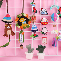 Embroidery patch embroidery car hanging accessories car decoration car Non-Woven Hand diy fabric material bag no cutting