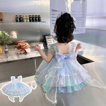Girls dress summer dress children princess dress baby lolita children lolita cake dress dress trendy six one