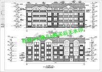 A garden house villa full set of architectural construction drawings CAD design drawings