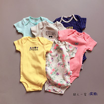 Discount special bar cleaning handling baby babys babys babys babys coat of short sleeve triangle haydress summer summer dress