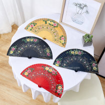 Anita wood fan custom wood fan folding fan ancient wind fan dance fan Spanish fan