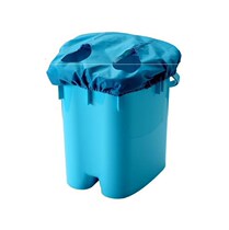 Foot bath bucket High depth bucket Knee material water-saving high foot plastic foot wash basin thickened portable basin bucket bucket foot raised