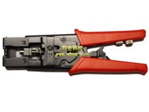 High quality compression extrusion type crimping pliers fhead BNC Q9 head RCA Lotus head Three-use extrusion pliers tool