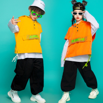 61 children cast out for primary school childrens street dance hip hop suit boy acting costumes walk show girl dance boomer