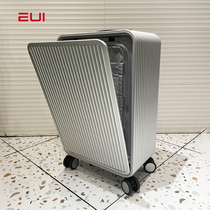 EUI opens the aluminum magnesium alloy pull box male side open the travel box 20 inch computer business suitcase female 24