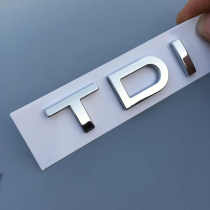Audi TDI car logo A7 A8 A6L Q7 modified car sticker 2 7 3 0TDI tail label displacement logo