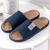 Trendy Han version sandals 2021 new outwear slippers mens summer outdoor personality male slippers stylish linen