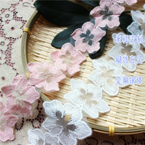 Ex-gratia water powder Eugen yarn Lace Water lace floral lace Lace Dress Cape wedding dress Wedding Dress Headwear Summer Foreign Dress