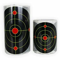  FOYOTO Hot new product 100 rolls of shooting fluorescent Splash Self-adhesive target paper Outdoor slingshot practice target paper