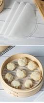 Silicone steamer mat round high temperature resistant thick steamed cage cloth steamed steamed buns Steamed buns non-stick small steamed buns household drawer