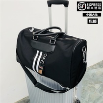 Travel bag female portable Korean short-distance large-capacity small duffel bag portable Sports Bag Mens Fitness Bag
