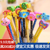 New Years Day creative childrens student stationery gift Kindergarten cartoon pencil Korea classroom shop reward small prizes