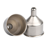 Small Caliber Glass Bottle Packed Plastic Bottle Stainless Steel Ware Oil Pot Wine Pot Wine Drain Mid Funnel 13g