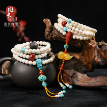 Monitor jewelry Mammoth tooth hand string bracelet Round beads 108 Buddha beads Pixiu bracelet necklace accessories men women