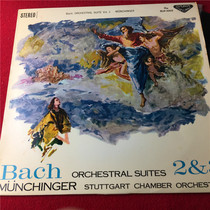 Bach Bach Orchestral Suite vol 2 R Edition LP Black Gel Record Box 428