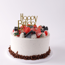 Simulation birthday cake model 2020 new net red popular chocolate Oreo fruit foam fake samples