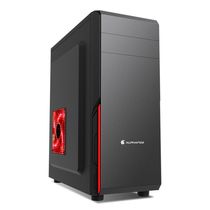  Foxconn chassis Q9 black business pilot office chassis supports long graphics card dual mechanical hard disk USB3 0