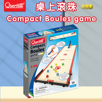 Import Quercetti table Ball Ball Curling Game Table Cruise Ice Hockey Children Boys and Mens Puzzle Toys 4-8 years old