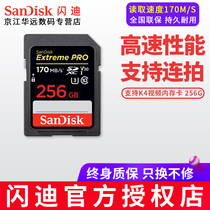 Flash Dsd Card 256g Memory Card High Speed SDXC Canon Sony Single Anti-camera Memory Card 170M s