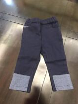 Korean spring and autumn men and women jeans children pants Joker