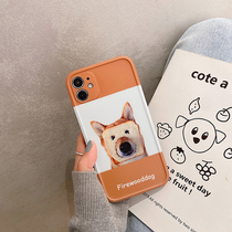 Spoof cute dog for iphone11 mobile phone case promax Apple x All-inclusive xr Anti-fall xs personality max creative xsmax Net red iphonex new 8