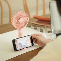 Simple NJ portable USB mini mute desk handheld aromatherapy usb charging long-lasting battery life small fan