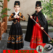Childrens Jinywei Flying Fish Service Ming Mens Ancient Costumes Little Boys Samurai Chinese Style Hanfu Performance