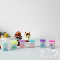 Like jelly is also like sugar Japan limited edition gradient color creative cute fruit eraser easy to use and good-looking
