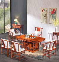 Red Wood Tea Table Hedgehog Purple Sandalwood Imitation Ancient Tea Table And Chairs Combined Flowers Pear Wood Chinese Solid Wood Double With Tea Table Tea Table