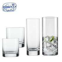 Czech imported BOHEMIA crystal glass glass wine glass straight straight straight water Cup drink cup wine whiskey Cup