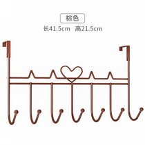  Door-back shelf Hanging clothes artifact hook behind the door A row of wall university dormitory bathroom hanging clothes