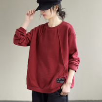 Hangzhou Kedale cotton and hemp womens clothing 2936-1 sweater 85-150 pounds wear Kedale spot