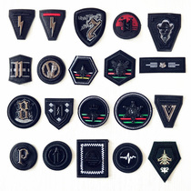 3D hardware embroidery clothing patch patch patch fashion Joker repair down jacket denim armband patch decorative patch