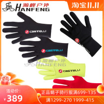 Licensed scorpion castelli DILUVIO C Autumn Winter men and women Wind guard long finger riding gloves