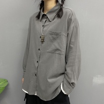 Douyin hot sale Han Mijia clothing (Han Cai en) new shirt in early autumn (size 85-135)