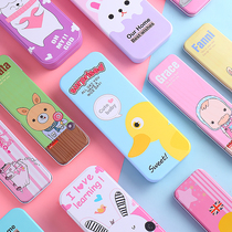 61 Childrens Festival Gift Pencil Case Lead Pencil Case Elementary School Children Prize Gift for men and women Iron containing pen bag