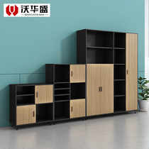 File cabinet Office locker low cabinet Data file creative cabinet Wooden multi-layer combination office furniture simple