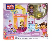 Dora Theater Dora Garden Terrace Scene Family Kindergarten Building Blocks Toys MEGA MEGA