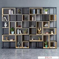 Containing Screen Green Planting Clubhouse Display Rack Multifunctional Iron Art Shelf Dwarf Screen Partition Flower Shelf Simple Base Card Holder