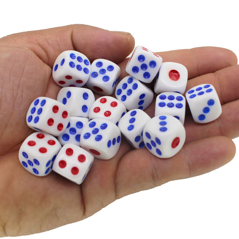 Acrylic Dice Nightclub Upscale Flight Chess Paddle screening Pink Subbar Digital Rounded Corner Plastic Round Dot