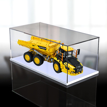 Chuandi acrylic display box is suitable for Lego 42114 Volvo articulated trailer model assembly transparent cover